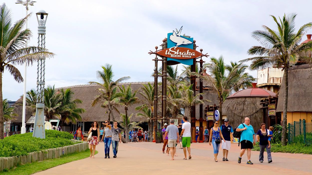 Entrance to uShaka Marine World, Durban