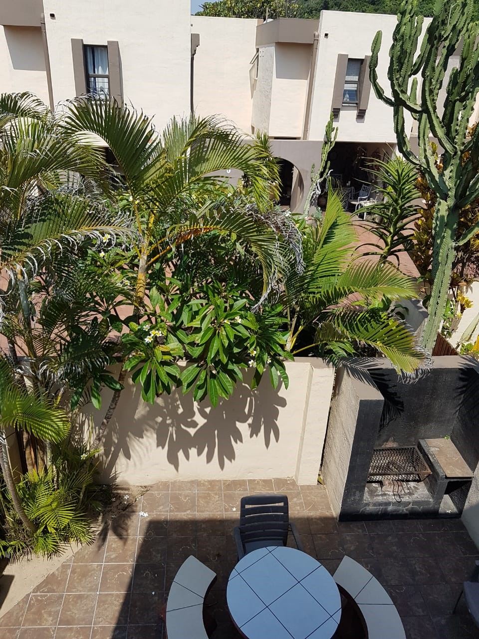 Balcony with garden view
